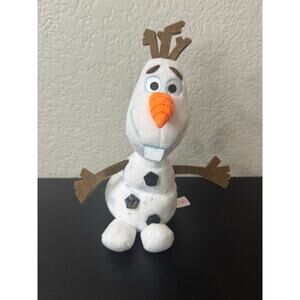 Disney Ty Olaf 9" Beanie Plush Stuffed Toy Frozen Snowman